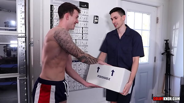 Kane Fox Drops off an Extra Large Package in Finn August’s Ass RAW